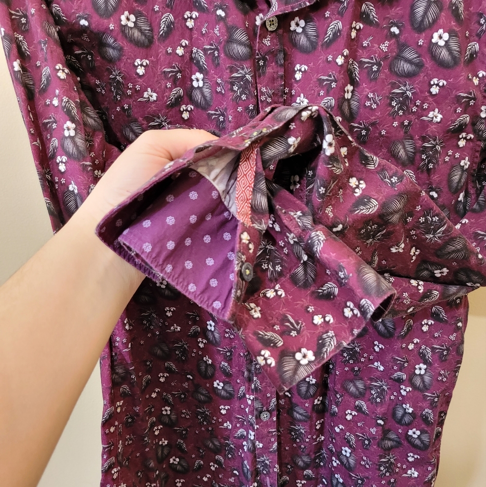 Ted Baker London Patterned Dress Shirt - Picture 6 of 8